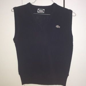 Vintage Ladies Navy Lacoste Vest